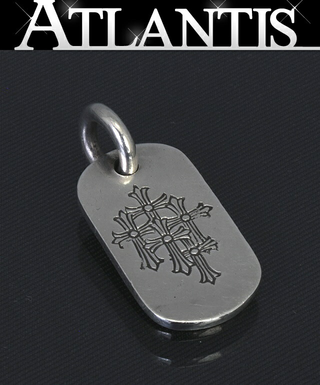 楽天市場】クロムハーツ Chrome Hearts ドッグタグ レイズド