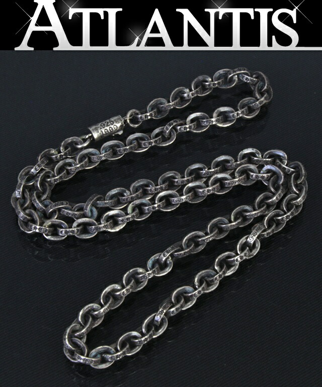 新品　約18cm　ペーパーチェーン　ブレスレット　silver925 クロムハーツラージペーパーチェーンブレスレット|クロムハーツ