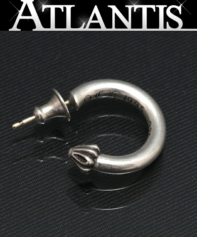 楽天市場】新品 即納 クロムハーツ ピアス CHROMEHEARTS フープ