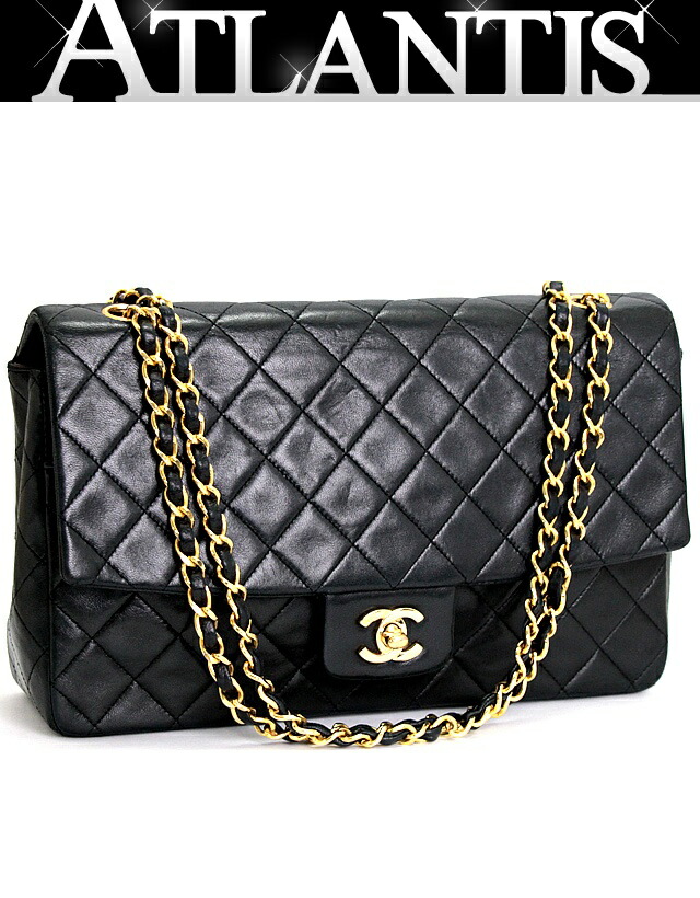 【追跡付】CHANEL♡ビンテージジャンボラムマトショルダー 中古・古着通販】CHANEL (シャネル) チェーンショルダー