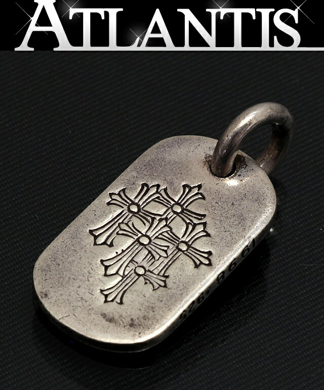 【正規品】クロムハーツ ドッグタグ レイズドスター　【NYC限定品】 クロムハーツ（Chrome Hearts）ドッグタグ レイズドスター NYC