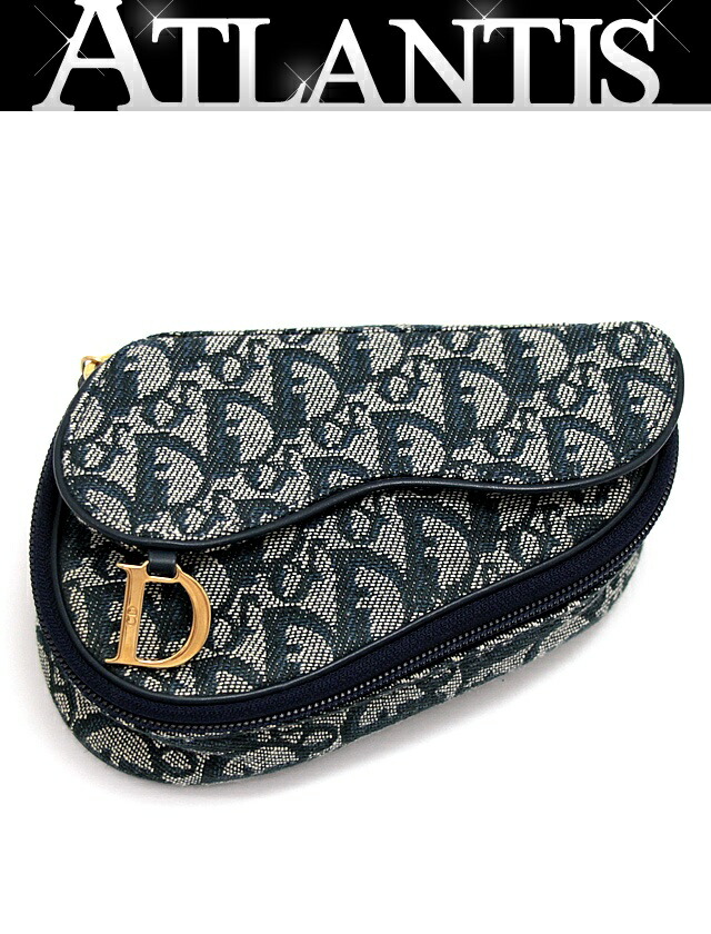 ◇クリスチャンディオール◇トロッター/サドル/ポーチ/ブランド/バッグ COEL Online StoreCHRISTIAN DIOR トロッターサドルポーチ(F