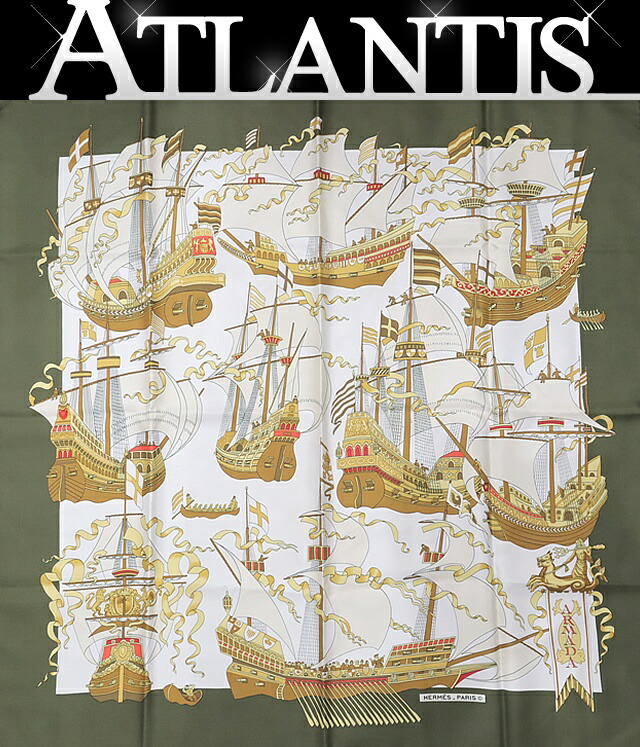 楽天市場】エルメス HERMES カレ90 Poesie Persane ペルシャの詩 大判