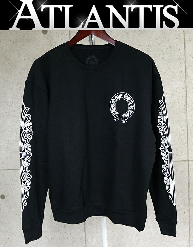 クロムハーツ 袖ネックロゴクルーネックスウェット XL クロムハーツ 袖ネックロゴクルーネックスウェット XL