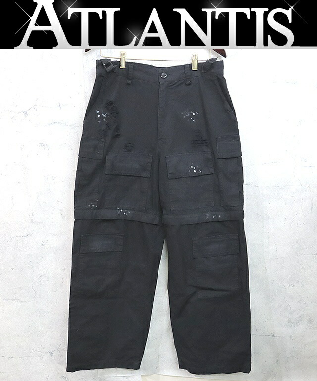 楽天市場】BALENCIAGA バレンシアガ 22AW Kick Cargo Pants スウェット