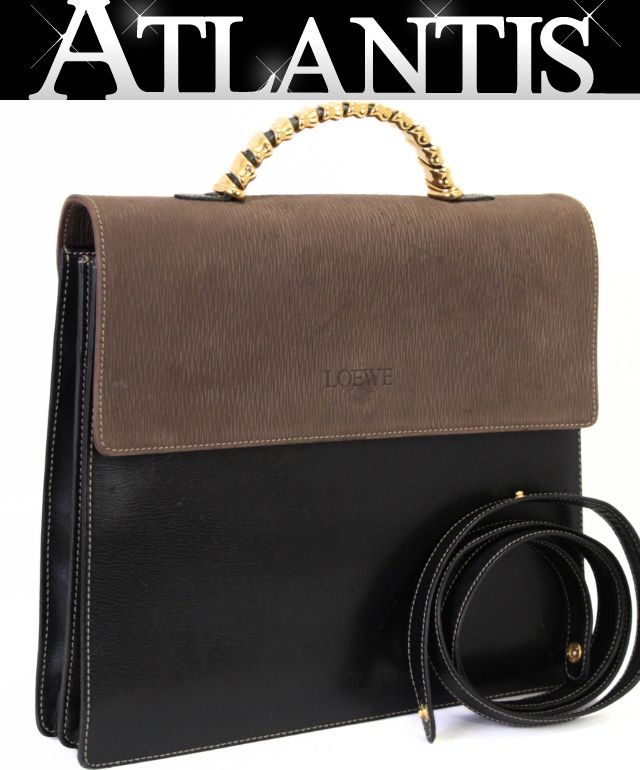 楽天市場】ロエベ LOEWE アマソナ36 ハンドバッグ ハラコ×レザー