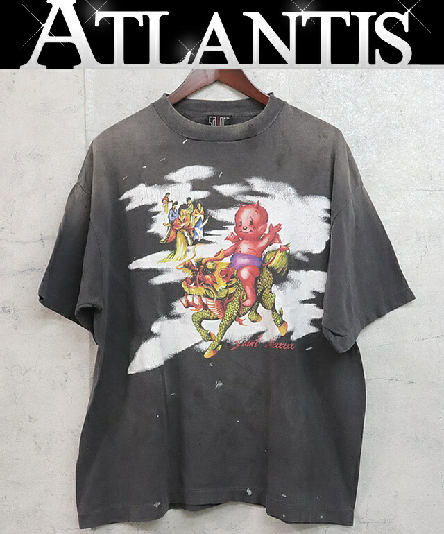 SAINT MICHAEL (セントマイケル) 25SS×ロバートメイプルソープ PORTRAITメイプルソープフォトプリントTシャツ 25SS | saint michael