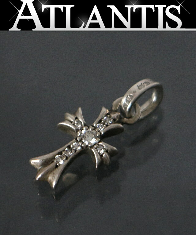 ノーブランド22kダイヤクロストップ 楽天市場】CHROME HEARTS(クロムハーツ) 22K DBL CH CRS P/DIA