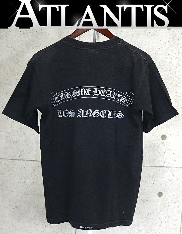 在庫少★送料無料♪【CHROME HEARTS】サイドフレイム Tシャツ CHROME HEARTS クロムハーツ Tシャツ サイズ:S CH T-SHRT 2 FOTI