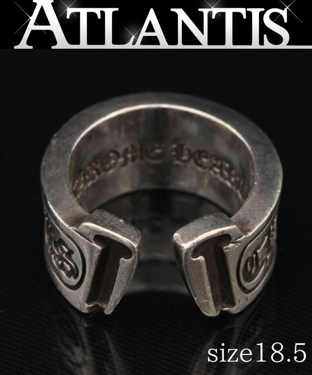 CHROME HEARTS クロムハーツ LARGE HEARTシリコンリング クロムハーツRing-Heart Large ハートリング ラージchr67