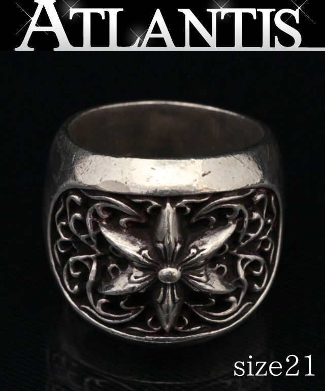 クロムハーツ クラシック オーバルスター  ホワイト 32 クロムハーツ リング/指輪（Chrome Hearts）クラシック オーバル