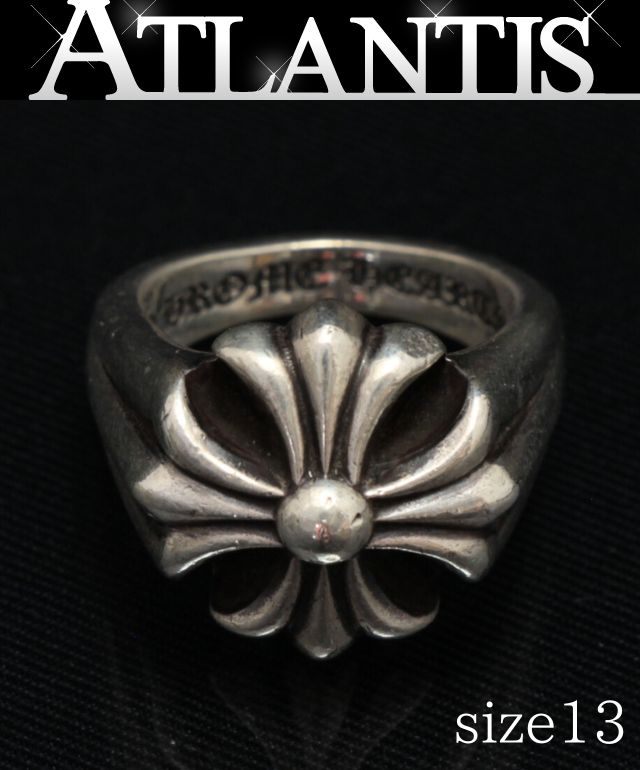 chromehearts LIL PJ 3 CH PLUS リルCHプラスリング CHROME HEARTS クロムハーツ リルPJ 3CHプラス リング 19号 LIL