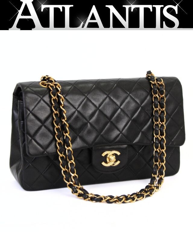 シャネル マトラッセ パリ限定 ラムスキン ショルダーバッグ CHANEL - シャネル パリ限定 マトラッセ チェーンショルダー
