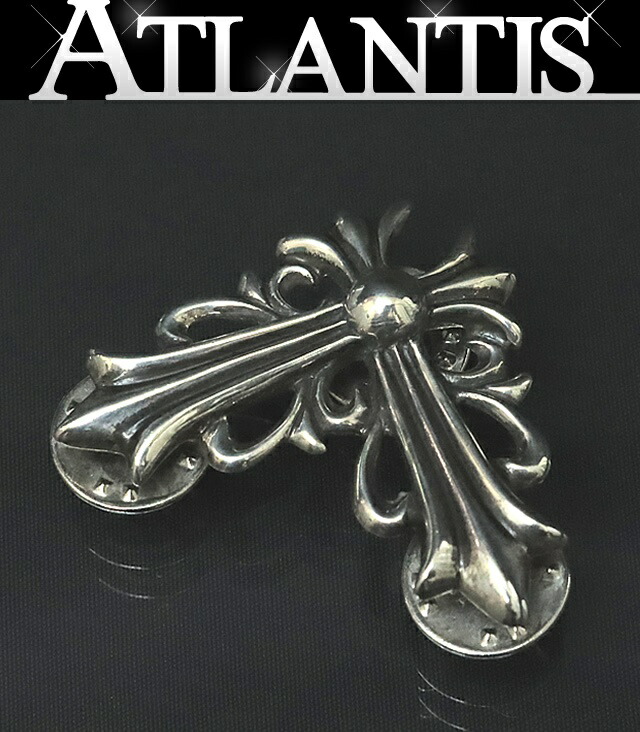 クロムハーツスティックピン　フローラルクロスコーナーラージピンバッジシルバー？￼ 楽天市場】【CHROME HEARTS クロムハーツ ピンズ バッジ