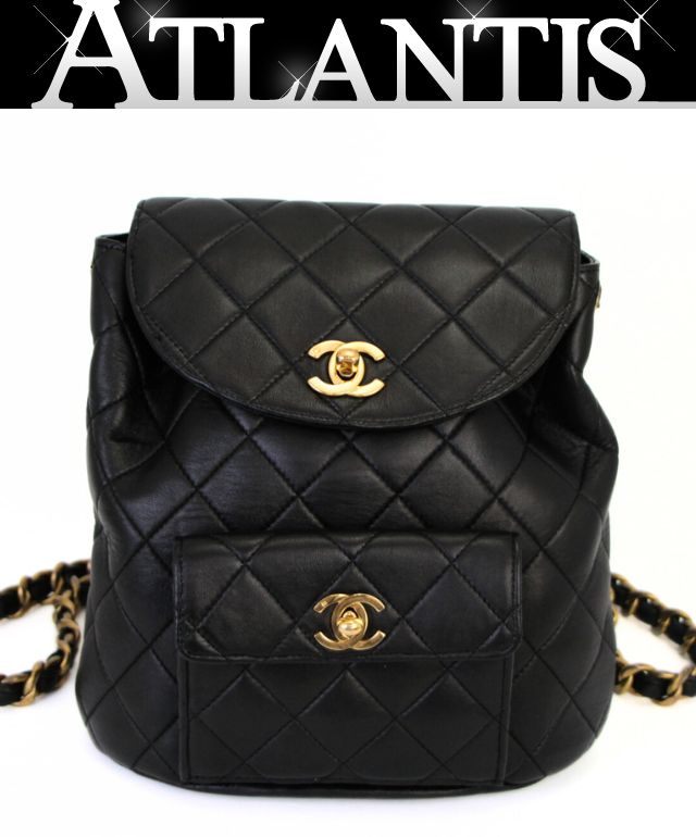 楽天市場】美品 シャネル CHANEL マトラッセ ココマーク リュック