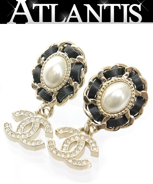 楽天市場】【広尾店】 美品 シャネル CHANEL フェイクパールココ