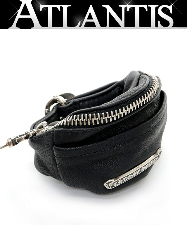 楽天市場】CHROME HEARTS クロムハーツ 巾着 レザーポーチ 革袋