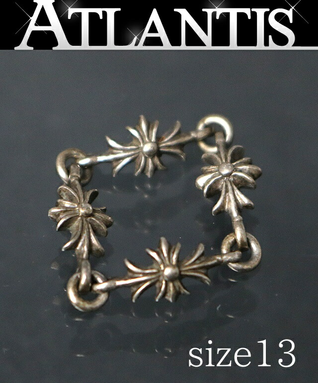 楽天市場】CHROME HEARTS TINY ETERNITY RING 22K BLUE SAPPHIRE