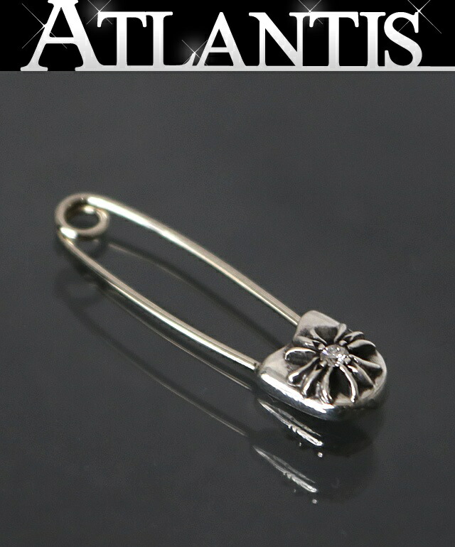 クロムハーツ セーフティピン ピアス SV925 シルバー 片耳用 楽天市場】【CHROME HEARTS クロムハーツ】Safty Pin Earring CH