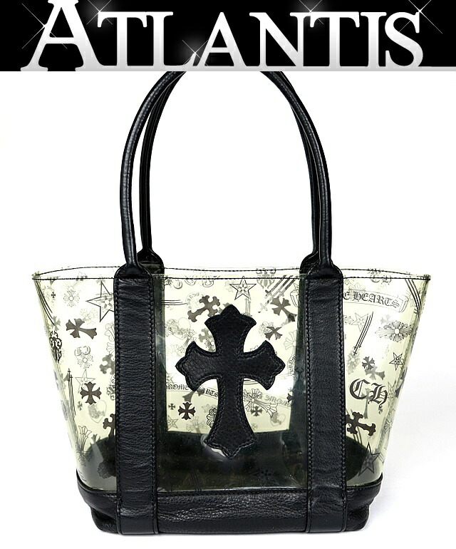 楽天市場】CHROME HEARTS MINI TOTE BAG LEATHER BLUE クロム