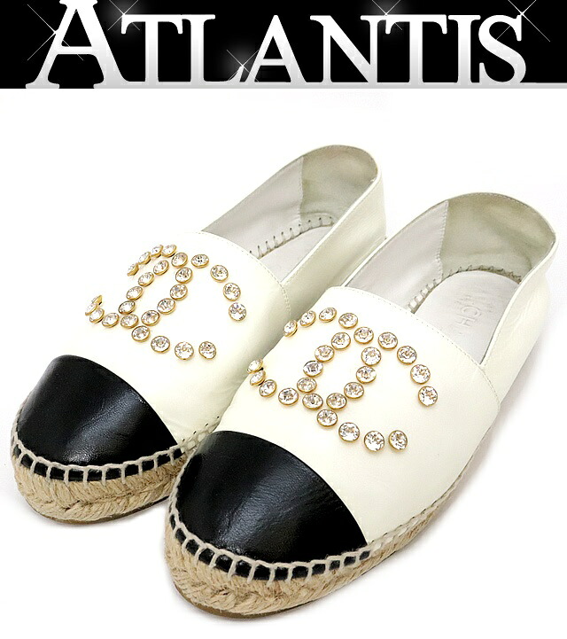 楽天市場】【シャネル】Chanel ココマーク エスパドリーユ サンダル