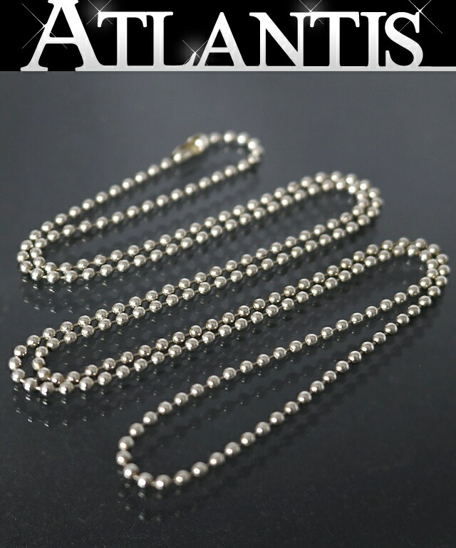 クロムハーツ ボールチェーン 30インチ CHROME HEARTS 正規クロムハーツ ボールチェーン 30インチ（約