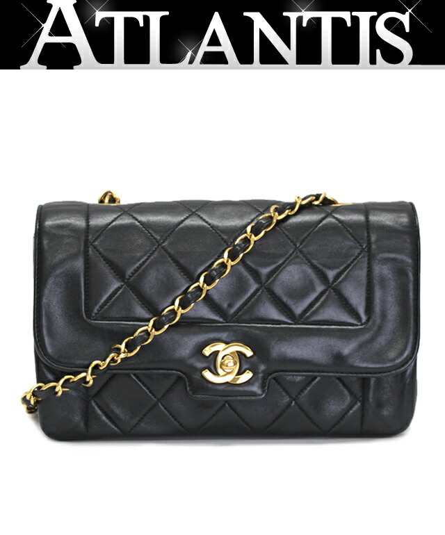 CHANEL シャネル マトラッセ ショルダーバッグ ダイアナ 3番代 シャネル ダイアナマトラッセ チェーンショルダーバッグ 3番の