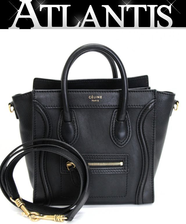 楽天市場】【CELINE セリーヌ】 トートバッグ ラゲージマイクロ