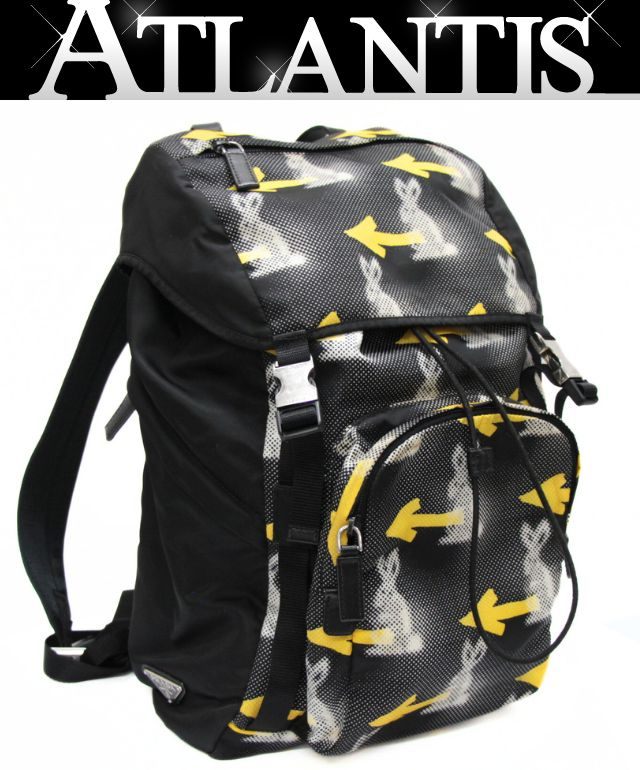 楽天市場】プラダ PRADA 三角ロゴ リュックサック バックパック