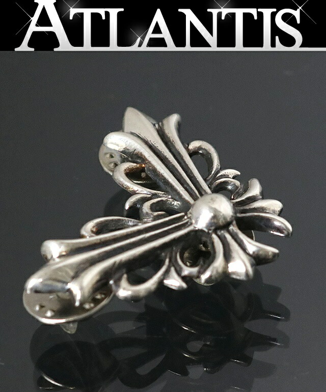 クロムハーツ  スティックピンバッチ フローラルクロス コーナー CHROME HEARTS 【CHROME HEARTS クロムハーツ ピンバッジ