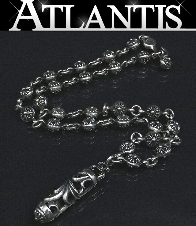 箱付き CHROME HEARTS クロムハーツ ネックレス 925 CHROME HEARTS クロムハーツ ネックレス PAPER CHAIN 20