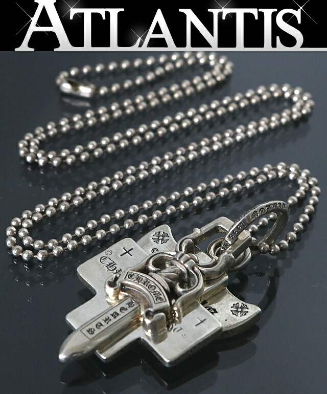 楽天市場】【中古】 CHROME HEARTS クロムハーツ 3トリンケッツ SV925