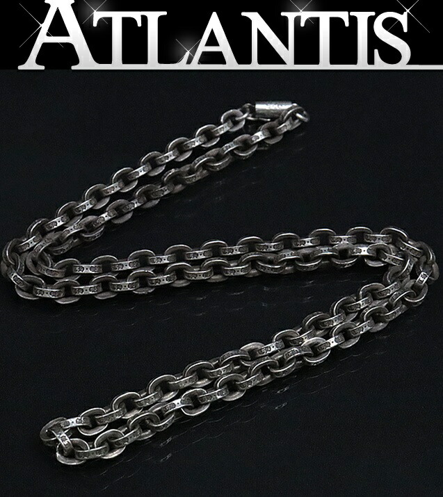 新品　CHROME HEARTS クロムハーツ　シルバー チェーン　30inch CHROME HEARTS 銀座店 クロムハーツ NEチェーン ネックレス 30インチ