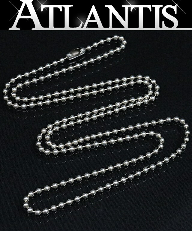 楽天市場】クロムハーツ ネックレスCHROMEHEARTS シルバー ボール