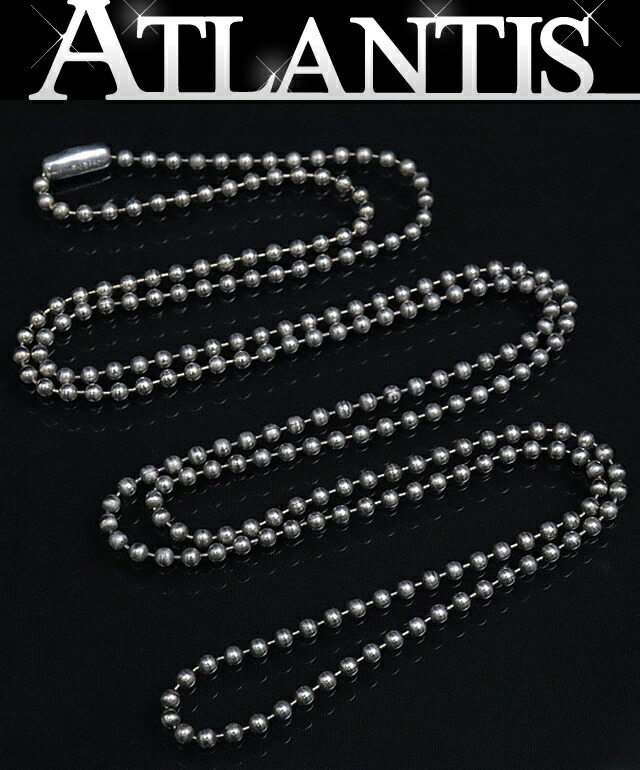 T*u様 クロームハーツ　ボールチェーン 60cm 楽天市場】【月間優良ショップ 8度受賞】 【正規品取扱店】 新品