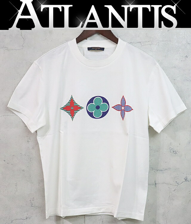 【未使用】ルイヴィトン Tシャツ 半袖 モノグラム アメリカズカップ LOUIS VUITTON ルイ・ヴィトン モノグラムTシャツ トップス 半袖