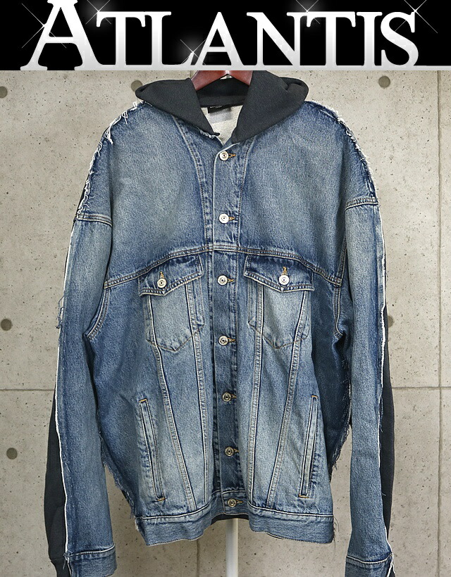 バレンシアガ　BALENCIAGA デニム　ジャケット　サイズ44 楽天市場】バレンシアガ デニム 44の通販