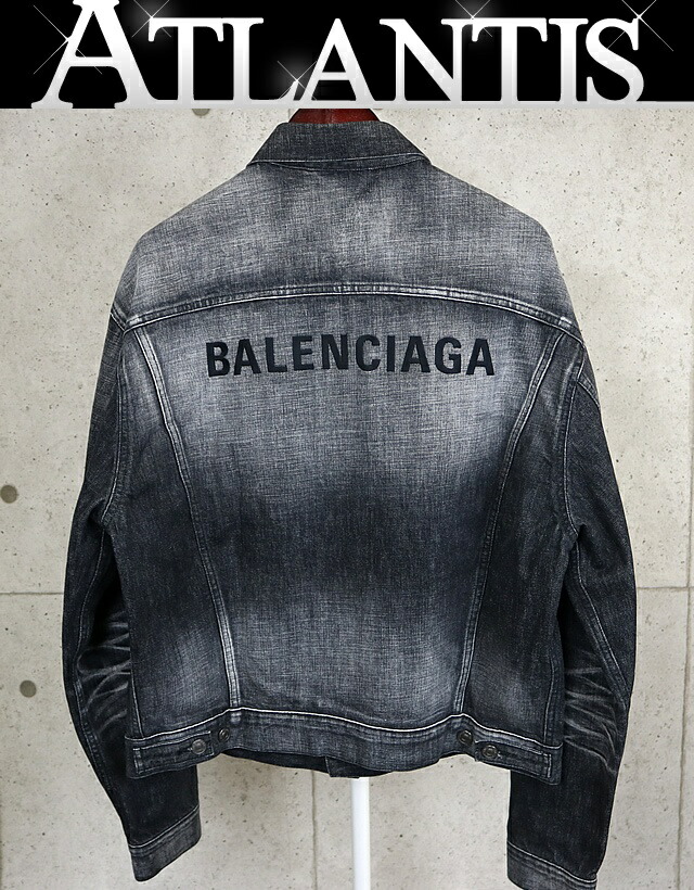 バレンシアガ　デニムジャケット BALENCIAGA（バレンシアガ）デニムジャケット 紺 サイズ:5(XXL位