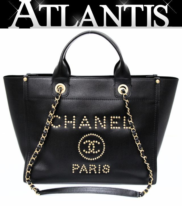 楽天市場】【美品】シャネル 【CHANEL】ドーヴィル ラージ
