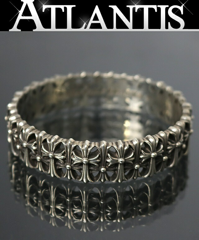クロムハーツ　バングル 期間限定 CHROME HEARTS+ 22K ゴールドスクロール バンド バングル