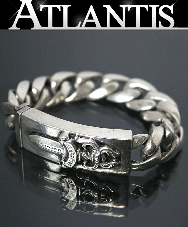 楽天市場】クロムハーツ ファンシーリンク IDブレスレット ダガー