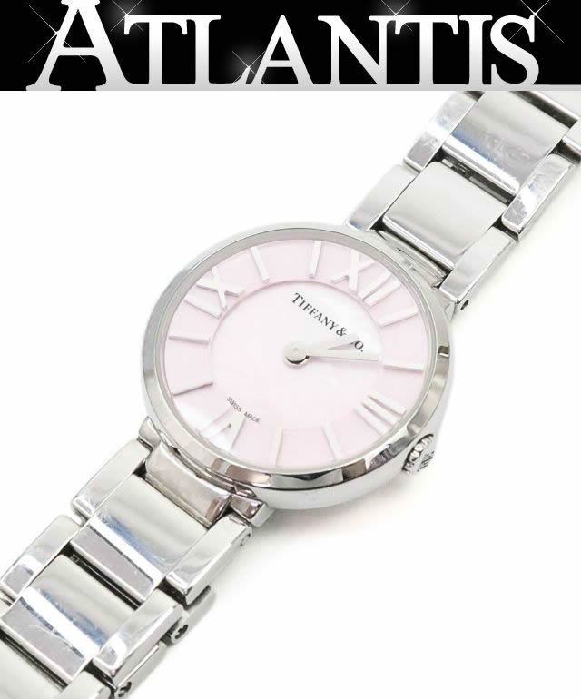 美品　ティファニー　シェル文字盤 アトラス　ダイヤベゼル　2ハンド　腕時計 楽天市場】ティファニー Tiffany & Co. 腕時計 アトラス 6929161 2