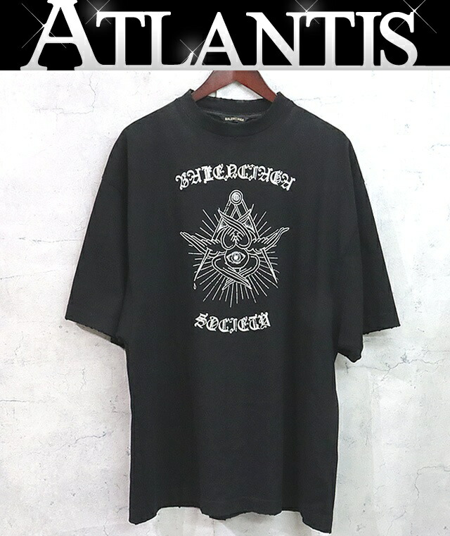 楽天市場】BALENCIAGA 2021SS Flame Tee 656978 TKV70 バレンシアガ