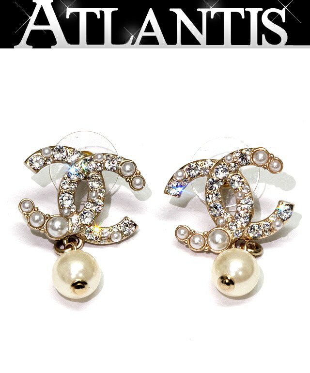 楽天市場】【最新モデル】シャネル CHANEL ピアス ココマーク パール