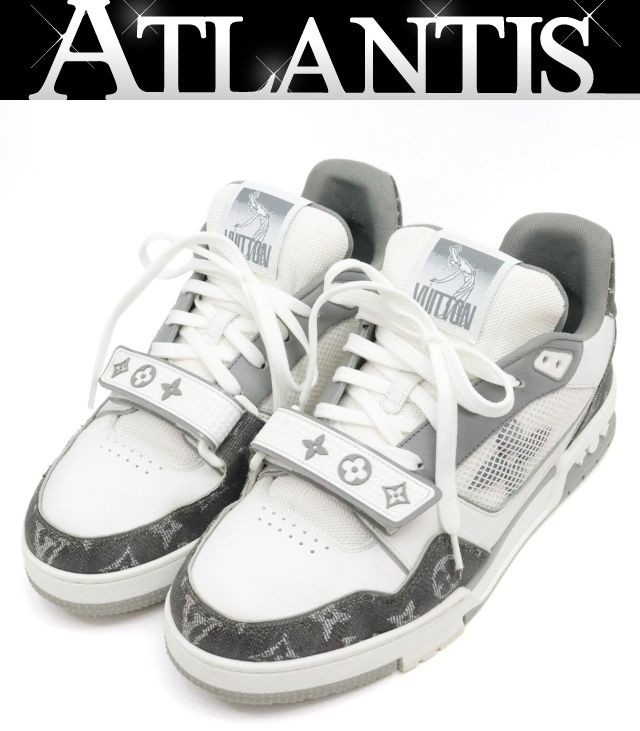 ルイヴィトン LVトレイナー ライン スニーカー レザー 白 サイズ27.5程 楽天市場】【新品】LOUIS VUITTON ルイ・ヴィトン LV トレイナー