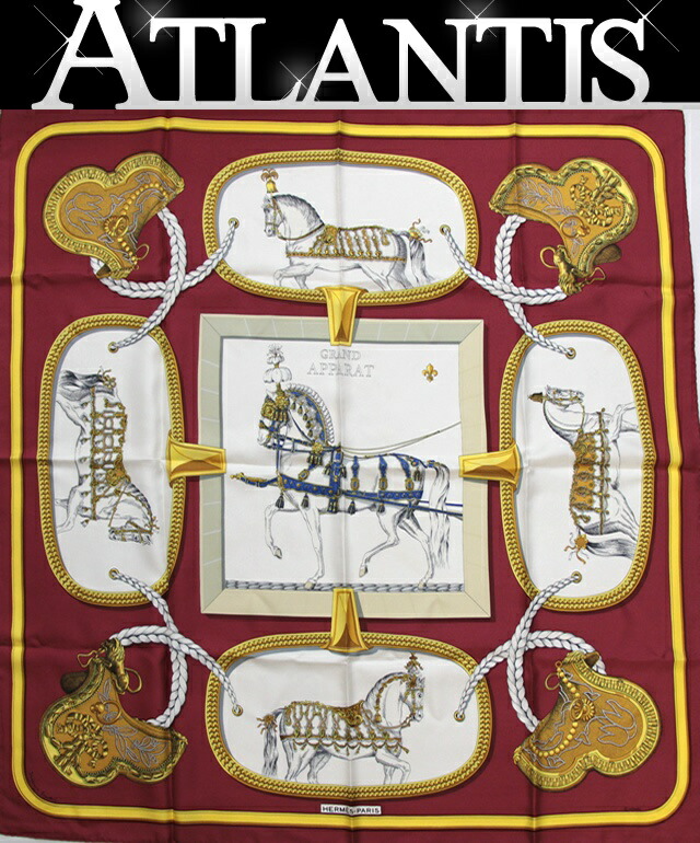 楽天市場】エルメス HERMES カレ90 Poesie Persane ペルシャの詩 大判