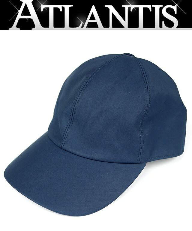 新品　エルメス　キャップ　58 ネイビー 楽天市場】HERMES エルメス 帽子 ネバダ ライン #58 黒 (ブラック