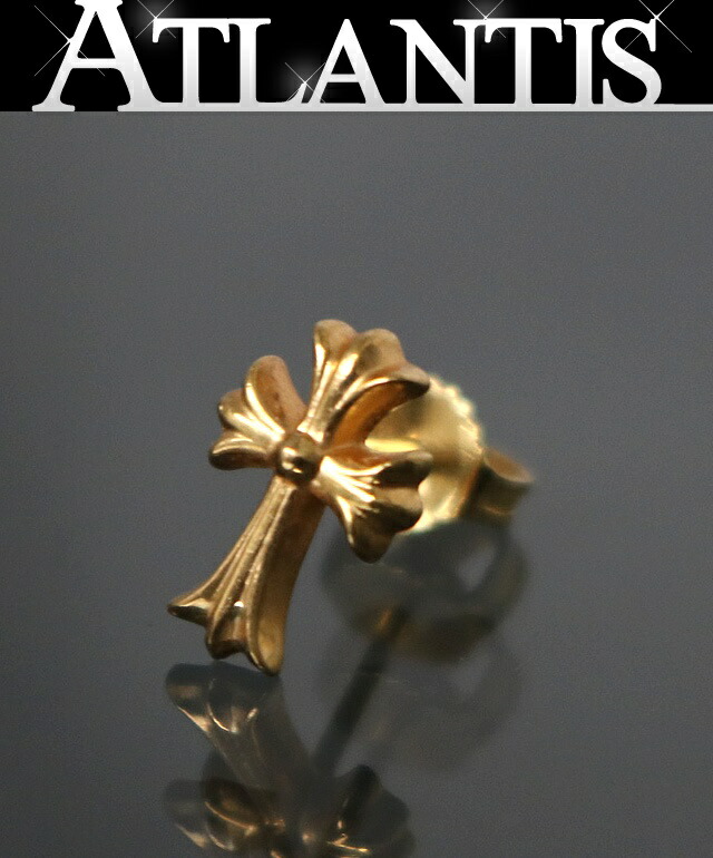 楽天市場】クロムハーツ ピアス メンズ CHクロス ファット スタッド