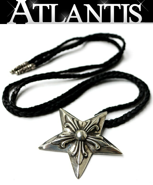 楽天市場】CHROME HEARTS STAR LEATHER BRAID クロムハーツ STAR