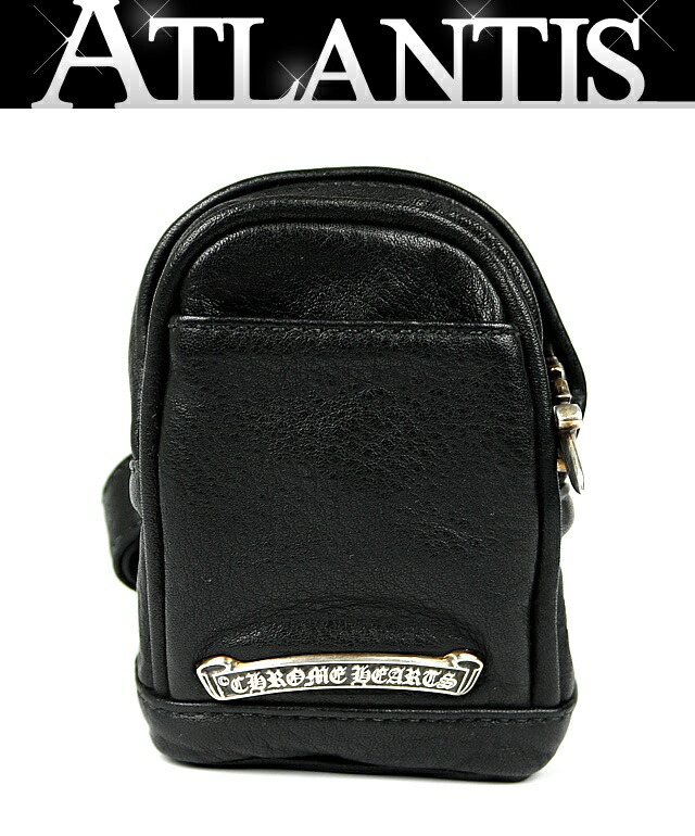 楽天市場】CHROME HEARTS クロムハーツ 巾着 レザーポーチ 革袋 保管袋